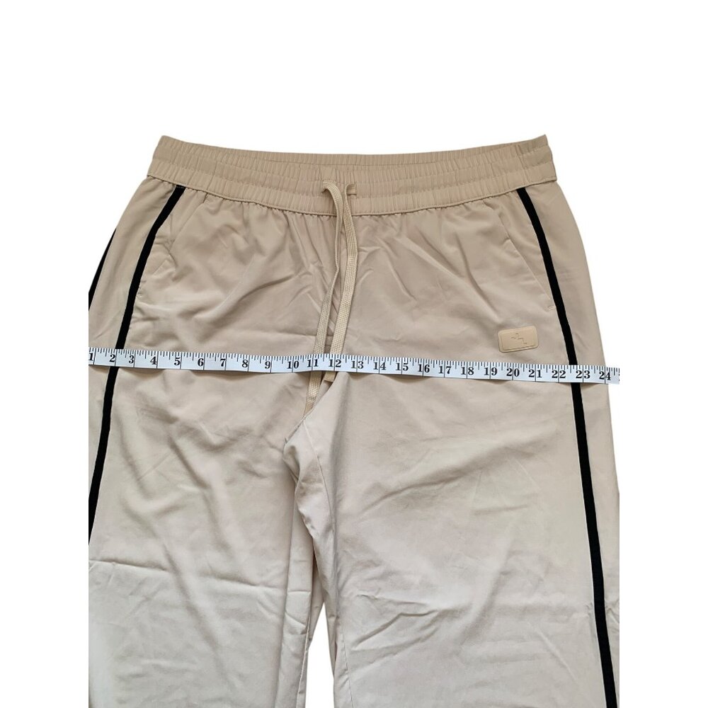Joy Lab Mens Beige Athletic Track Pants Pockets & Built-In Shorts Underneath XL - Picture 6 of 13